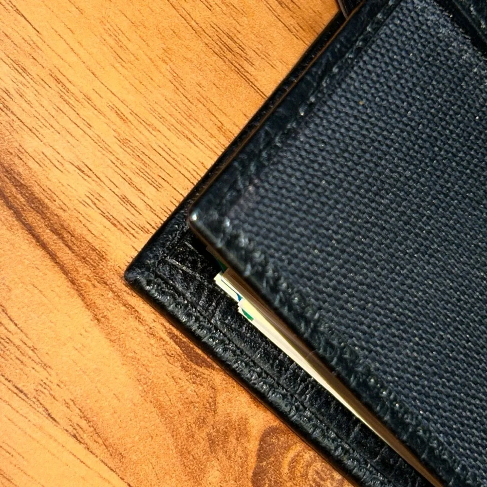 Authentic Gucci Canvas Agenda with Web